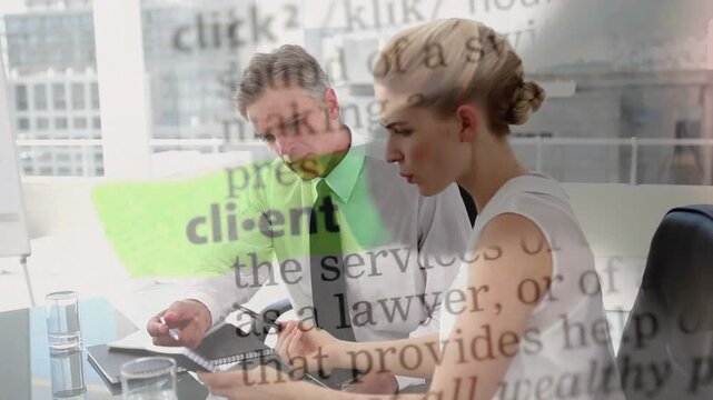 Client defined as a person who receives professional services