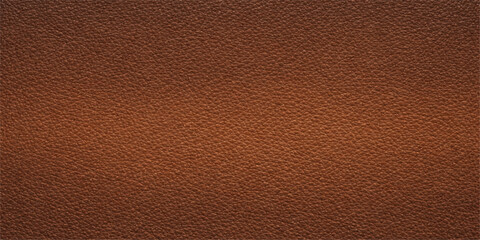Fototapeta premium Brown leather texture background with natural rough surface and dark patterned design