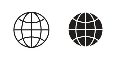 Web icons. Vector illustration. Editable stroke. Isolated icon suitable for web, © paul