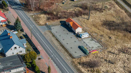 Kąty Rybackie z drona wiosna 2026 © Marcin