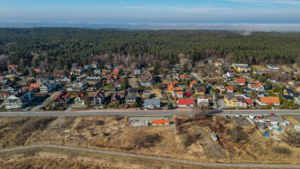 Kąty Rybackie z drona wiosna 2026 © Marcin