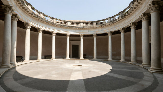 Italian Renaissance Courtyard Architecture