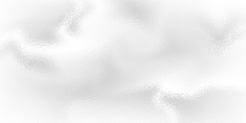 Fototapeta premium Vector shiny foil or silver metallic pattern. Texture of transparent, matte white and grey frosted glass, blur effect