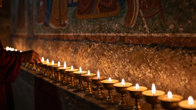 The Tibetan Butter Lamp