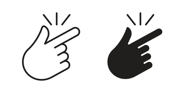 Easy icon Line Design Vector Illustration. Solid Black icons