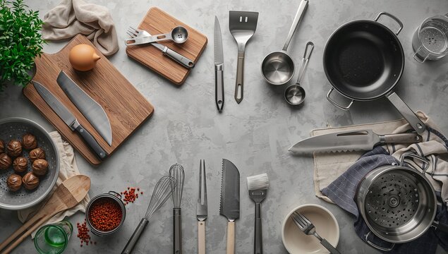 Essential Cooking Tools Collection
