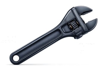 Obraz premium Adjustable wrench tool for gripping objects.