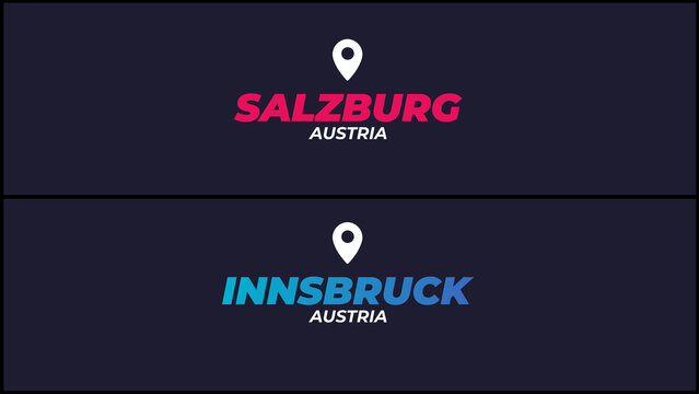 Modern Centered Pin Location Animation