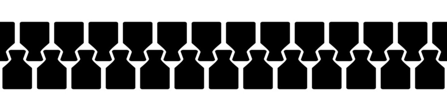 Zipper pattern. Zipper seamless pattern