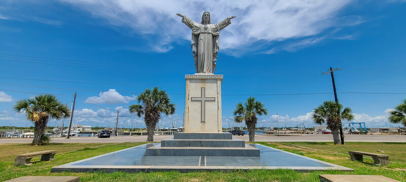 Fisherman's Memorial in Palacios, by Matagorda Bay