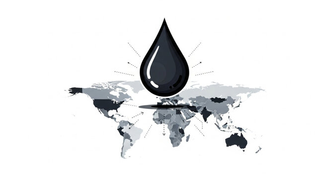 Global Oil Dependence - A Visual Representation of Resource Distribution.