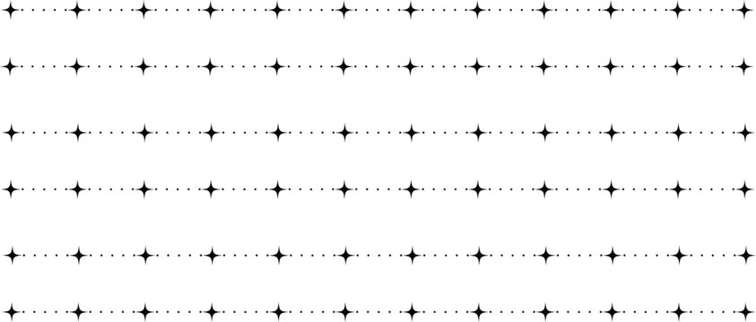 Black and white abstract background Seamless square grid texture .dash graph texture. Bullet journal notebook background.