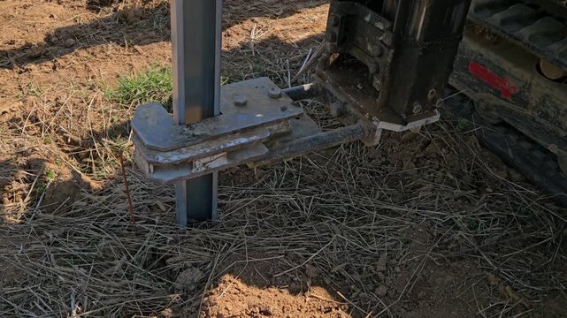 Construction of a Solar Power Plant - (4K)