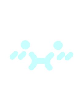 jiggle motion animation of cute unsure face icon