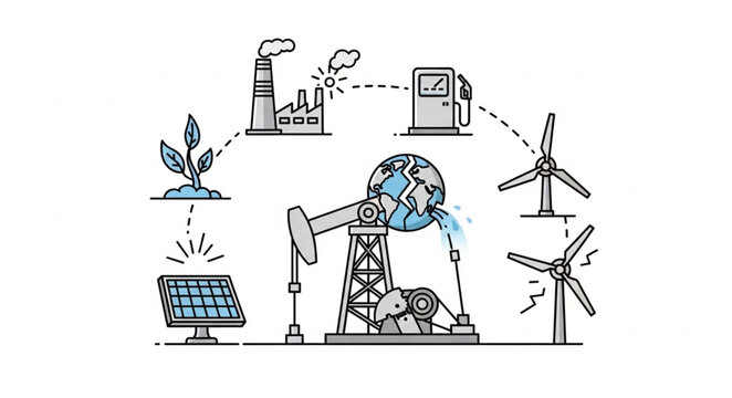 Energy Sources - A Comparison of Renewable and Non-Renewable Options.