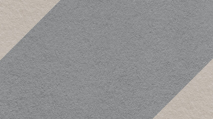Fototapeta premium Gray paper texture background with light beige corners and copy space for banner presentation template