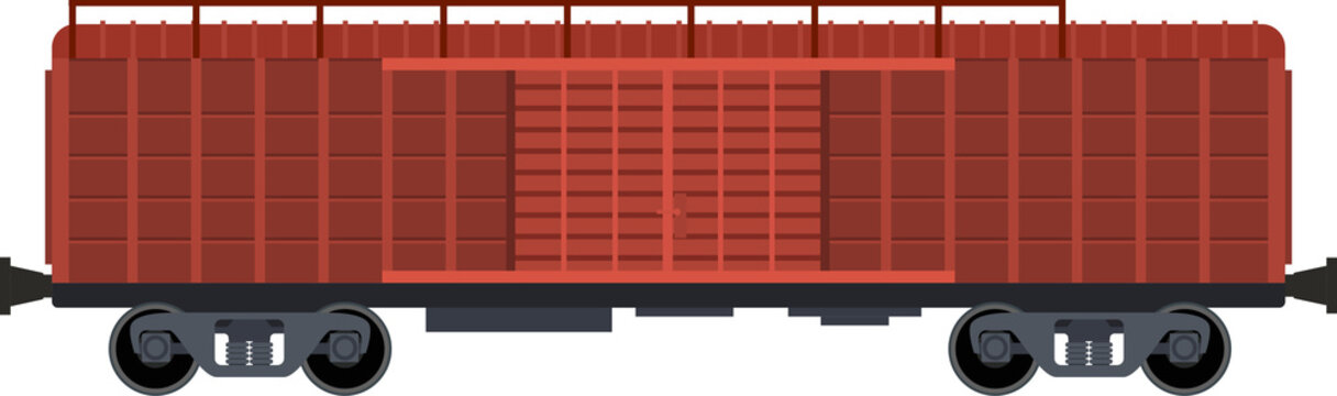Train freight wagons,