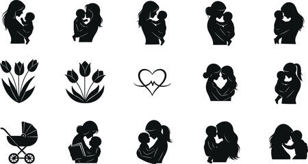 Cute Snail Vector Collection with Six Different Cartoon Mollusk Characters for Children Coloring Book Pages Garden Bug Icons Isolated on White Background for Kids © Mukta's World