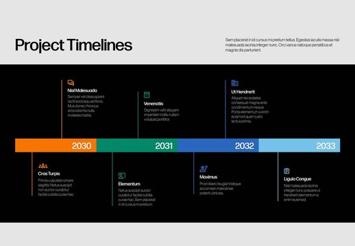Timeline Infographic Template