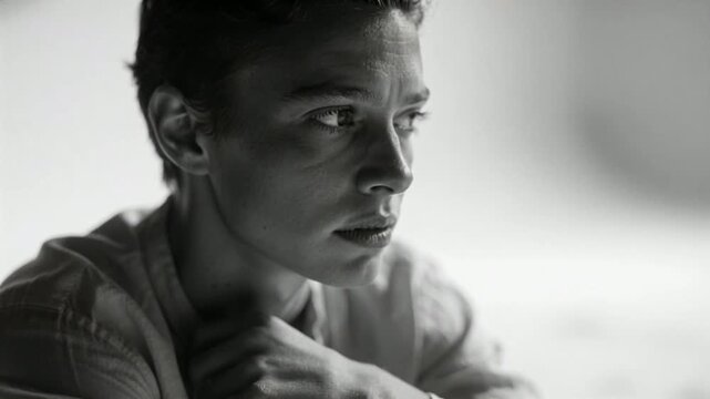 Emotional expressions of a person in a monotone setting