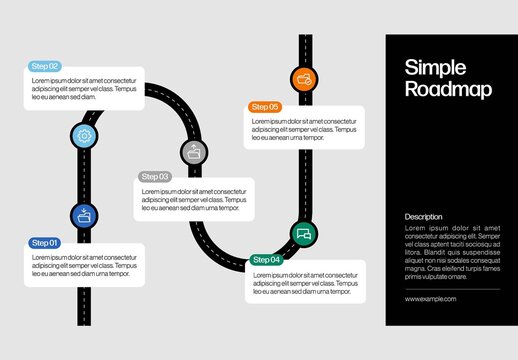 Roadmap Infographic Template