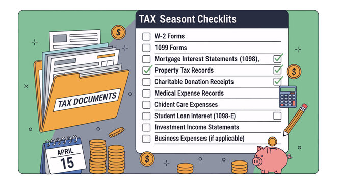 Tax Documents and Checklist Form.