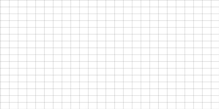 Horizontal vector editable mockup illustration. Grid paper used for notes or decoration.