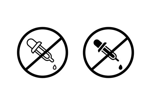 No artificial flavor icon with editable stroke. Black solid icons