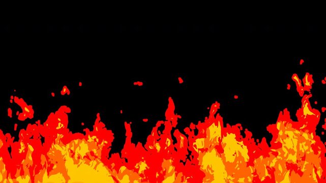 Solid Red Fire Loop FX
