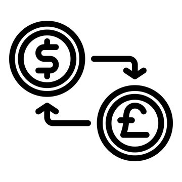 exchange rate icon