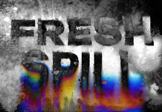 Toxic Grunge Text Effect Mockup