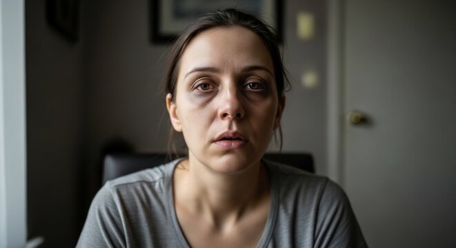 Woman portrait facial expression