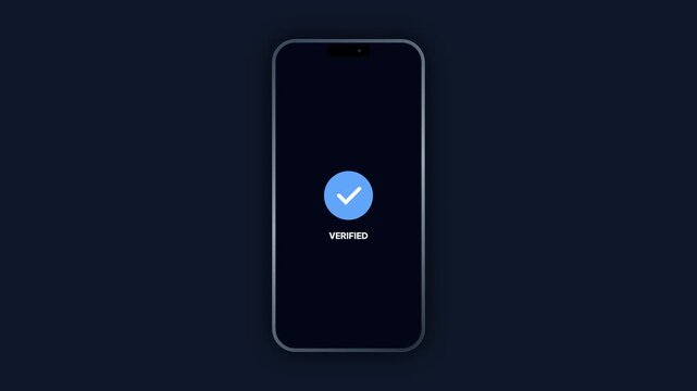 Bypass Security Warning Popup with Verification Success Animation on Dark Mode