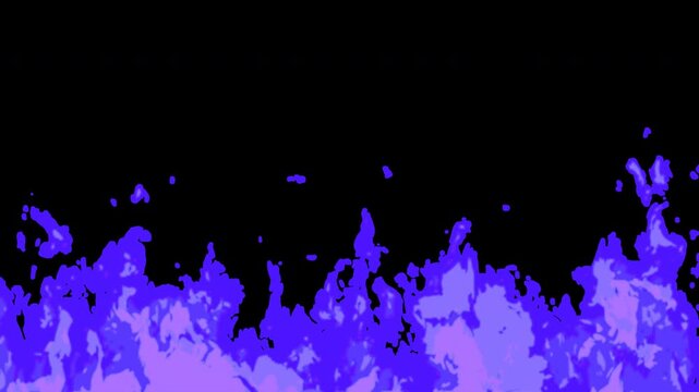 Solid Purple Fire Loop FX
