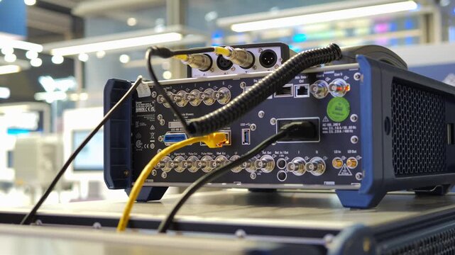 Portable RF Spectrum Analyzer Device Used for Wireless Signal Measurement