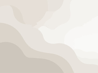 Fototapeta premium Abstract Beige Waves Pattern Design Element.