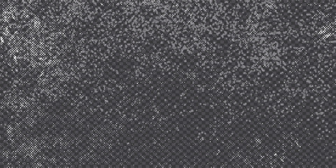 Fototapeta premium Vintage film filter overlay with dust and scratches. Grunge vector texture for retro photo effects, video overlays, or distressed design elements. Transparent background for easy layering.