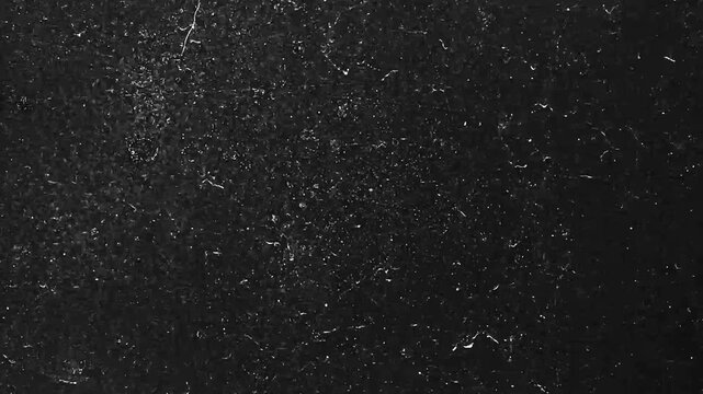 Dark Subtle Film Grain Texture with Dust and Vertical Noise Pattern, Minimal Cinematic Overlay for Video Editing and Abstract Motion Background