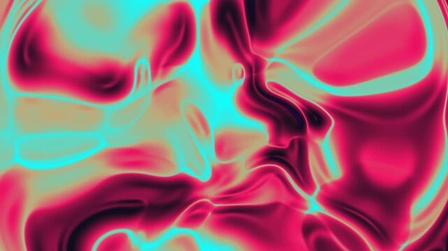 Abstract hot pink, turquoise, and beige pattern for backgrounds, wallpapers, fabric prints, digital designs, and packaging materials.