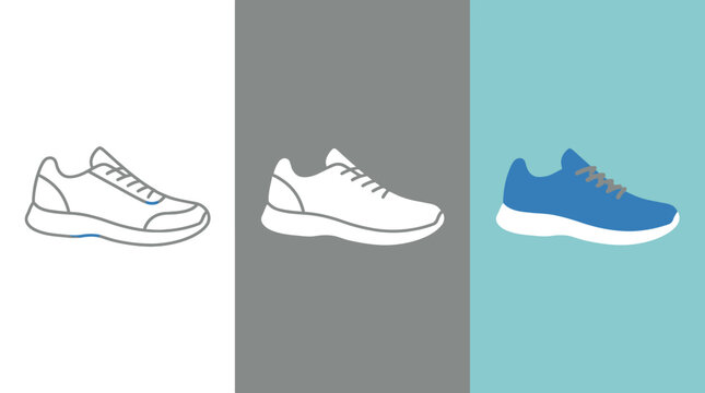 Sneakers in Different Colors
