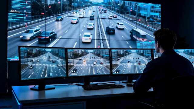 Traffic Control Center Manages Congestion And Routing In Real Time