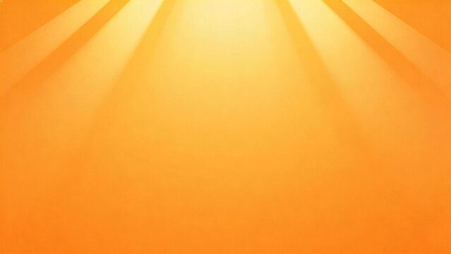 Abstract orange background with light rays