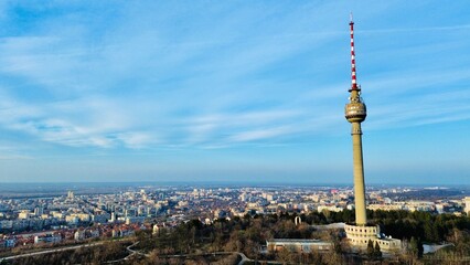 Obraz premium TV Tower Rousse Bulgaria Ruse