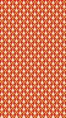 Fototapeta premium Abstract Red and Gold Pattern Background