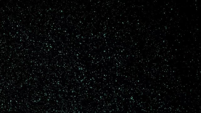 Blue particles raining upward