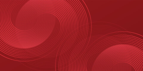 Obraz premium Abstract red gradient trendy design. Minimalist wallpaper background. Geometric vecror