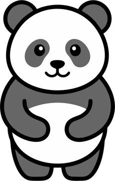 panda bear cartoon