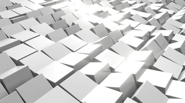 Abstract Dynamic 3D Cubic Grid Pattern

Dynamic 3D geometric cube grid background.
