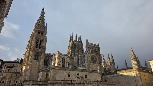 burgos cathedral in spain, architecture