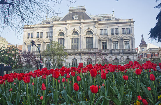 General Assembly of the Principality of Asturias, seat of the Parliament of the Asturian government, Oviedo, Principality of Asturias